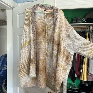 Free People oversized cardigan Sweater.. small! Never worn
